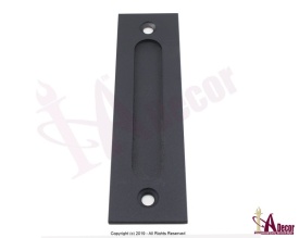 Flush Handle Black - Black Finger Pull Handle - Pocket Handle Black