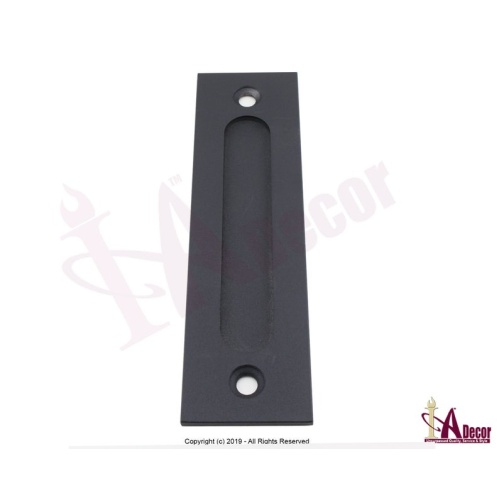 Flush Handle Black - Black Finger Pull Handle - Pocket Handle Black